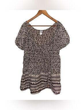 Gap Tunic - Sz. XL Brown and Cream, worn once.